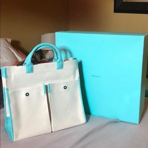 Tiffany and Co. canvas tote